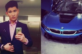 Siêu xe BMW i8 hơn 7 tỷ “nát bét”, đắp chiếu tại VN